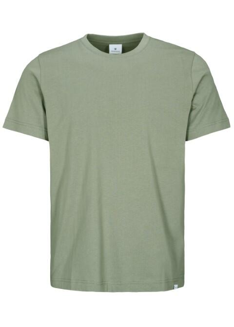 BASEFIELD - NOS Rundhals T-Shirt 1/2 herbal green - Gr. - L von BASEFIELD