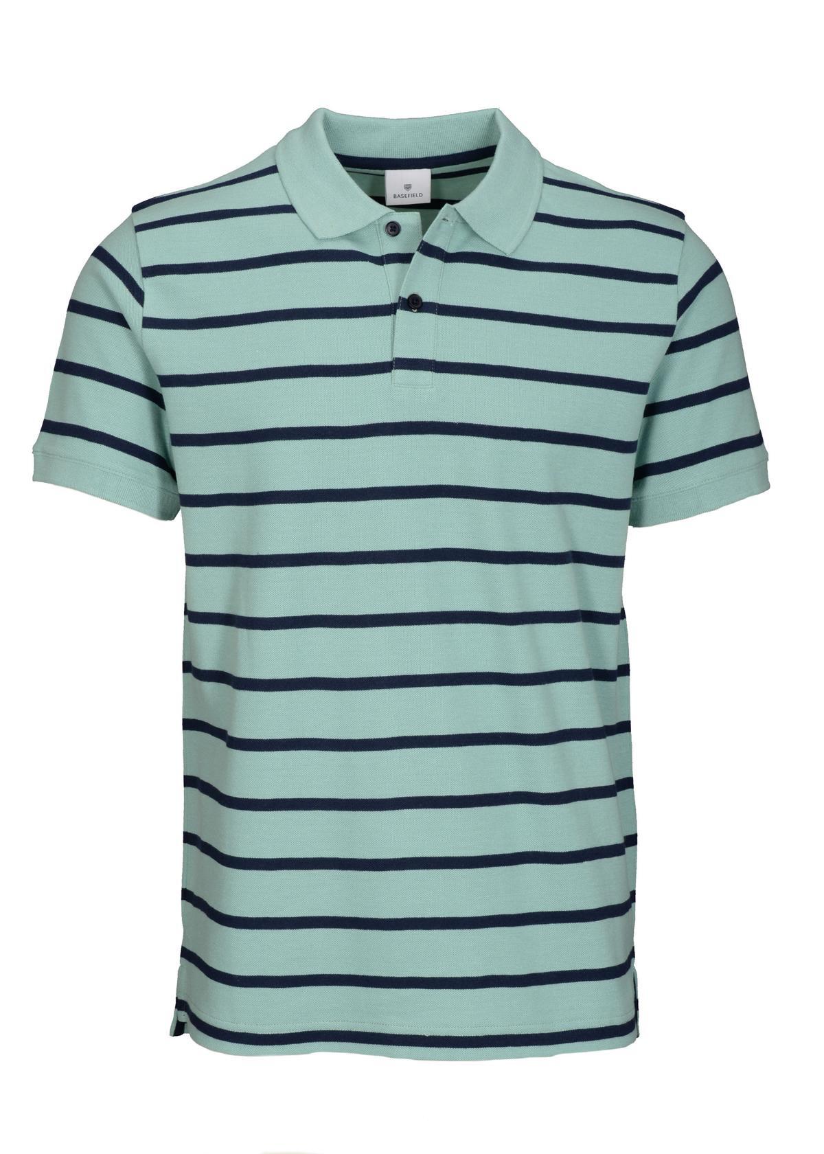 BASEFIELD - Polo Shirt 1/2 Arm lagoon - Gr. - 3XL von BASEFIELD