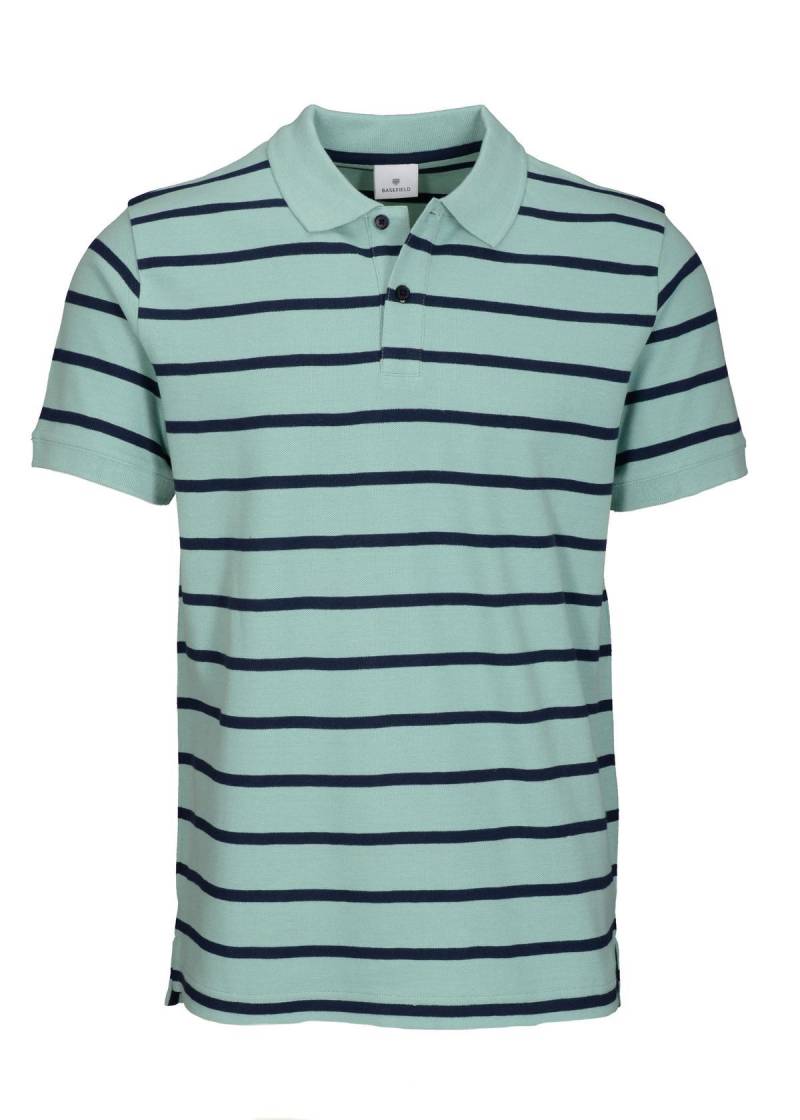 BASEFIELD - Polo Shirt 1/2 Arm lagoon - Gr. - XL von BASEFIELD