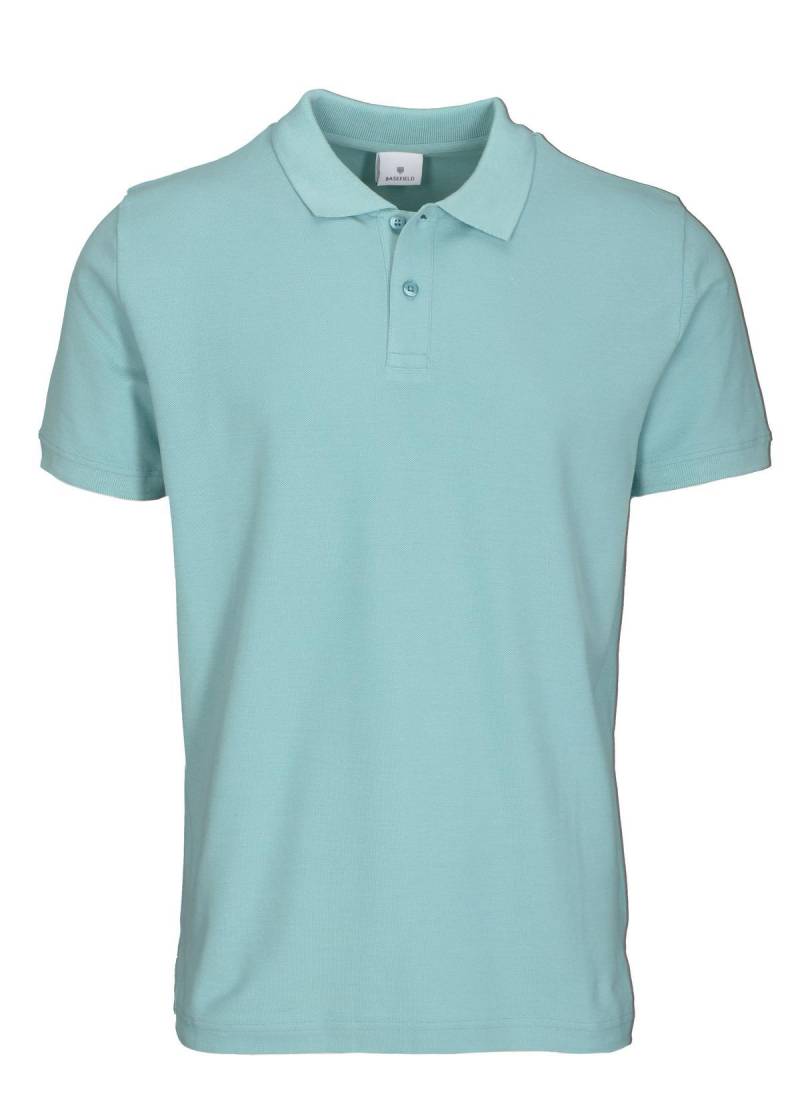 BASEFIELD - Polo Shirt 1/2 Arm sea green - Gr. - M von BASEFIELD