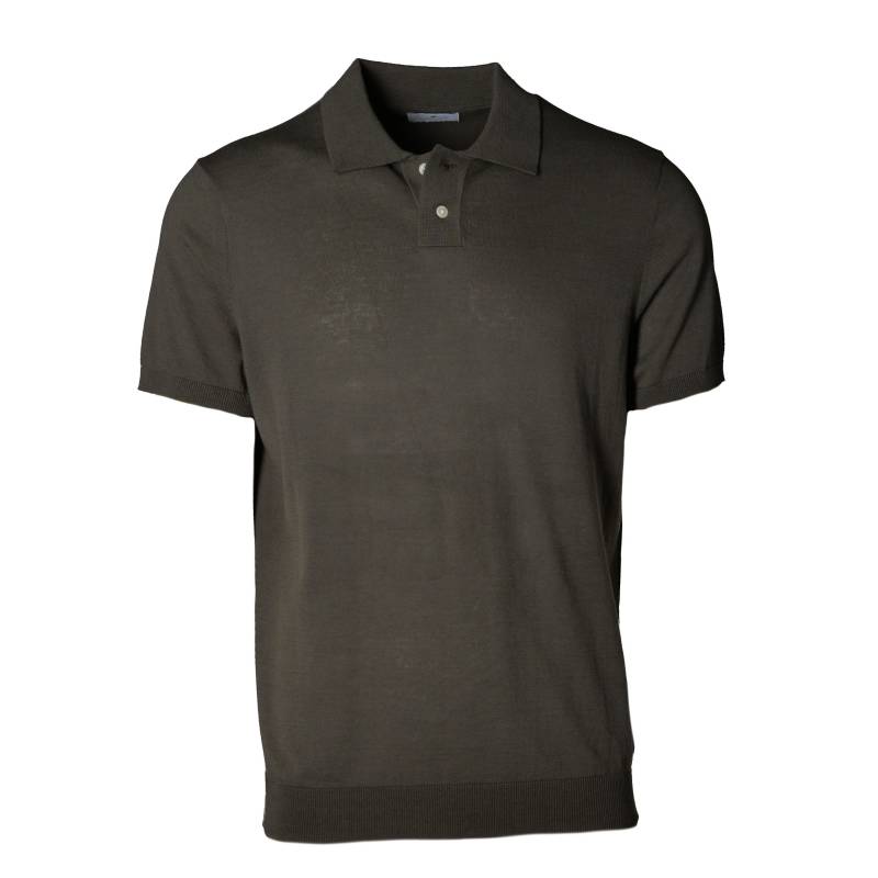 BASEFIELD - Polo Shirt 1/2 dark olive - Gr. - XXL von BASEFIELD