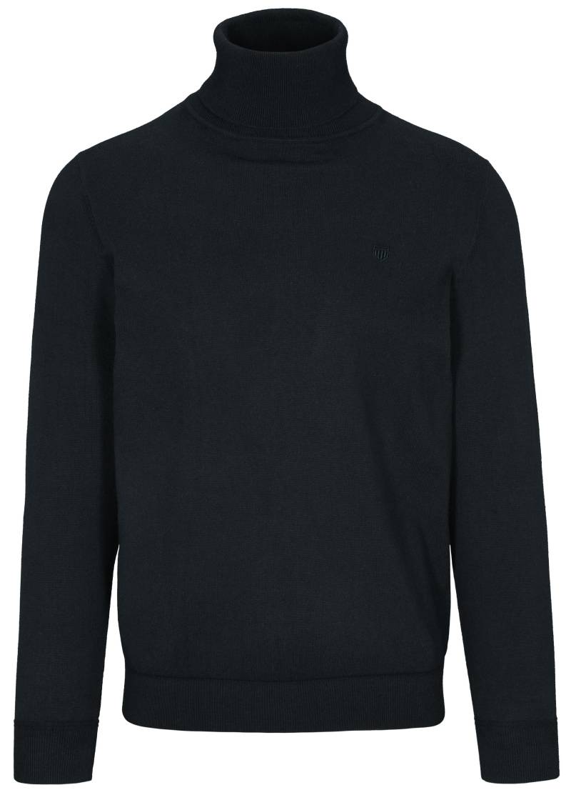 BASEFIELD - Rollkragen Pullover night blue - Gr. - L von BASEFIELD