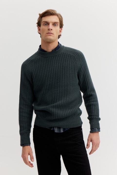 BASEFIELD - Rundhals Pullover - Gr. - M von BASEFIELD