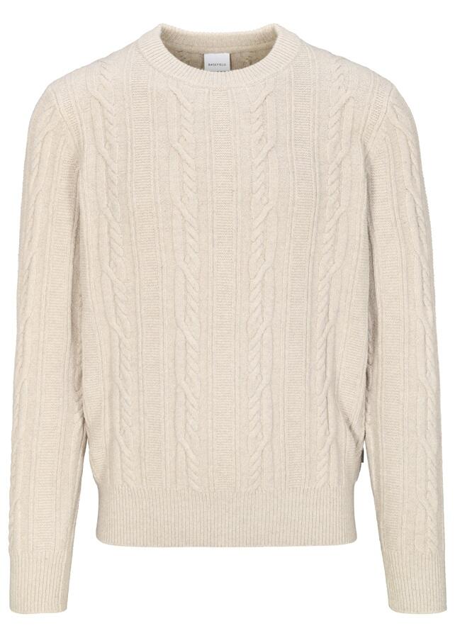 BASEFIELD - Rundhals Pullover - Gr. - S von BASEFIELD