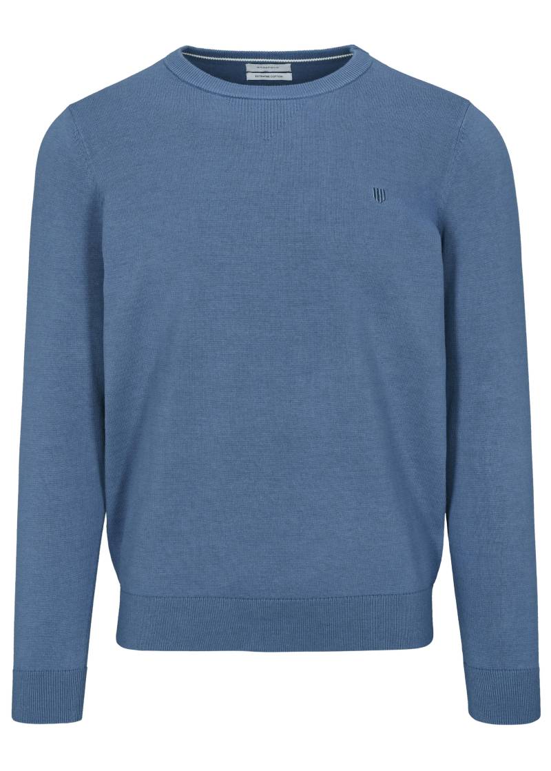 BASEFIELD - Rundhals Pullover azure wave - Gr. - L von BASEFIELD