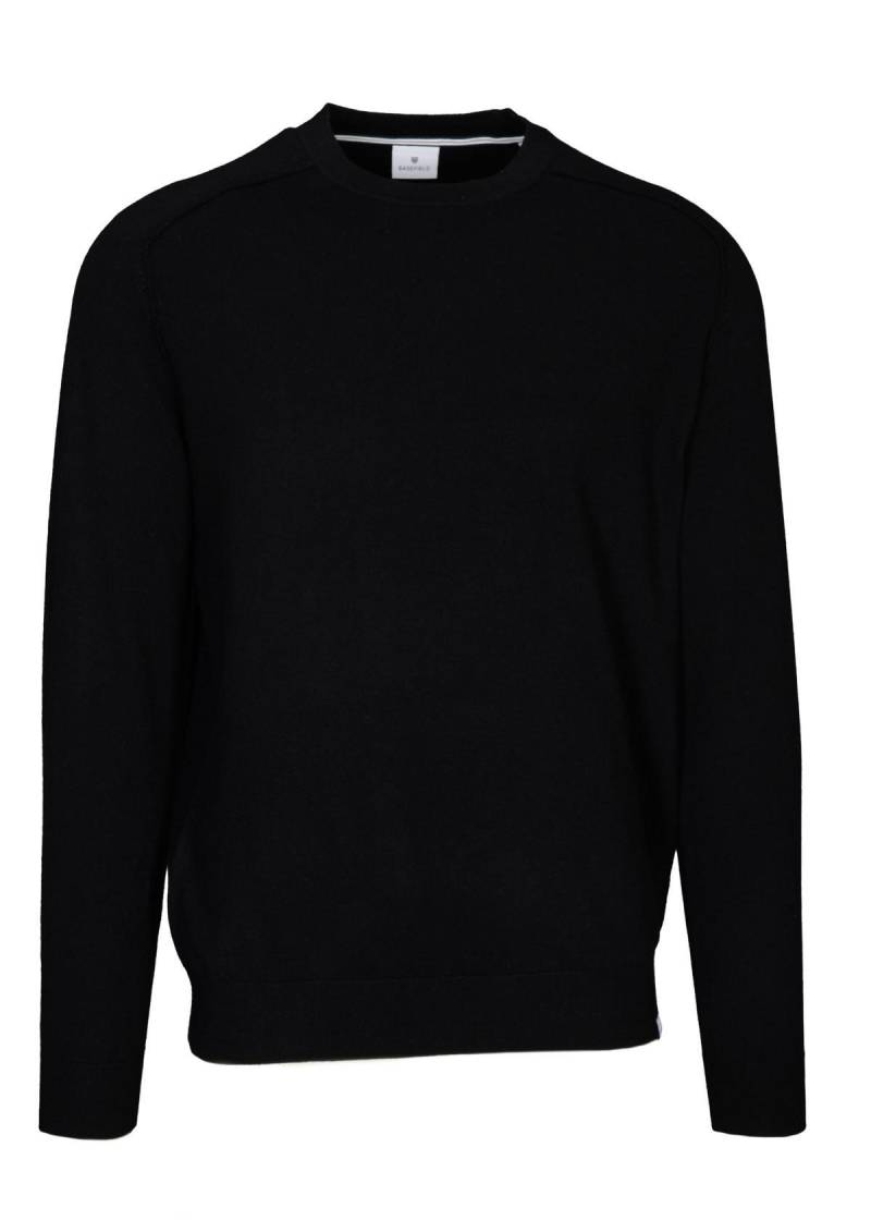 BASEFIELD - Rundhals Pullover black - Gr. - L von BASEFIELD