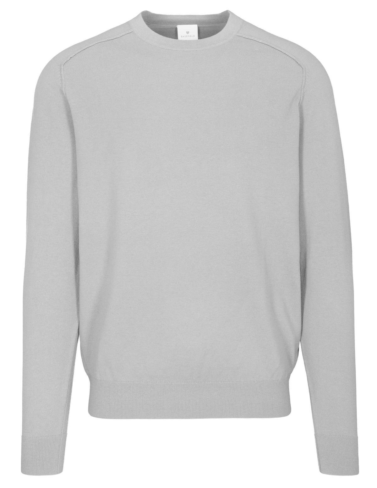 BASEFIELD - Rundhals Pullover clay mel. - Gr. - XXL von BASEFIELD