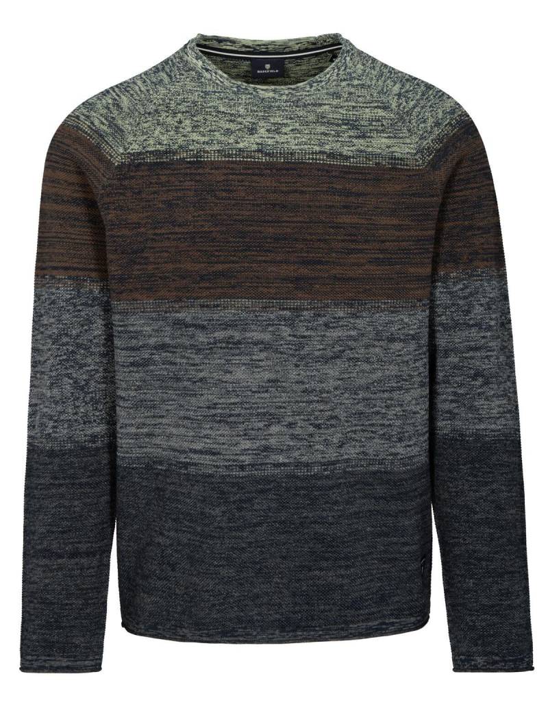 BASEFIELD - Rundhals Pullover frosty green - Gr. - XXL von BASEFIELD