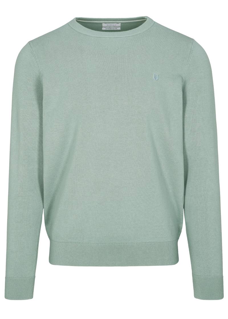 BASEFIELD - Rundhals Pullover pale sage - Gr. - L von BASEFIELD