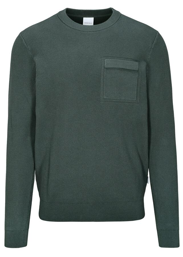BASEFIELD - Rundhals Pullover pine tree - Gr. - S von BASEFIELD