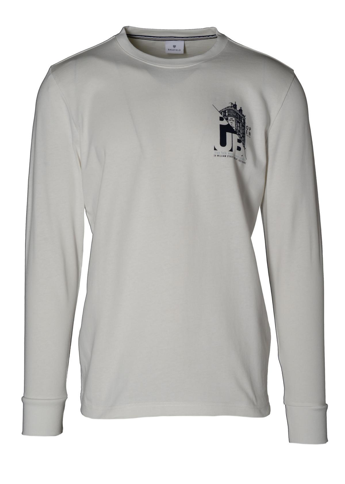 BASEFIELD - Rundhals Shirt 1/1 cotton - Gr. - XXL von BASEFIELD