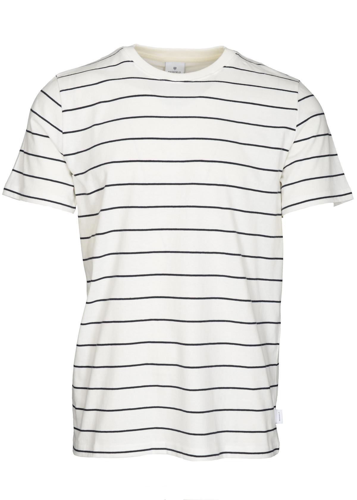 BASEFIELD - Rundhals T-Shirt 1/2 Arm cotton - Gr. - XL von BASEFIELD