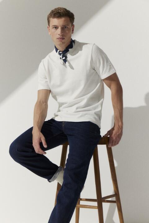 BASEFIELD - Rundhals T-Shirt 1/2 Arm cotton - Gr. - XXL von BASEFIELD