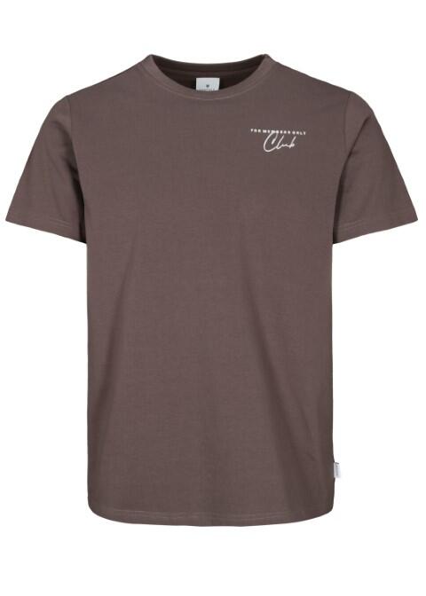 BASEFIELD - Rundhals T-Shirt 1/2 aubergine - Gr. - L von BASEFIELD