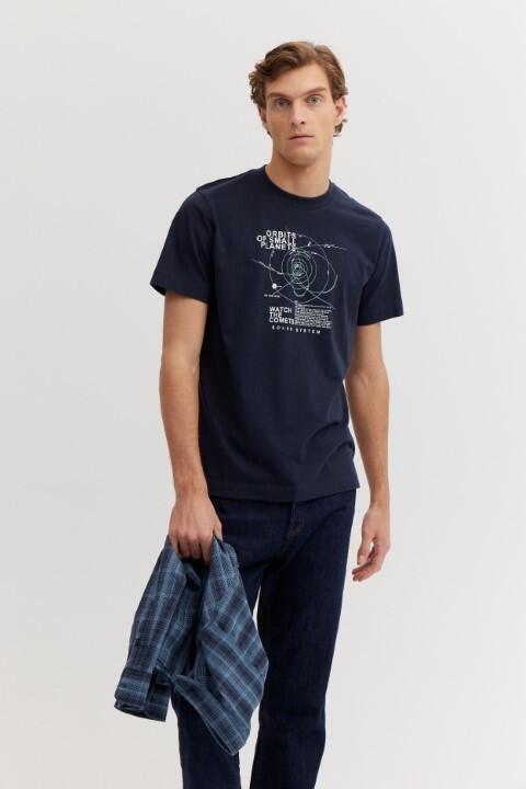 BASEFIELD - Rundhals T-Shirt 1/2 night blue - Gr. - 3XL von BASEFIELD