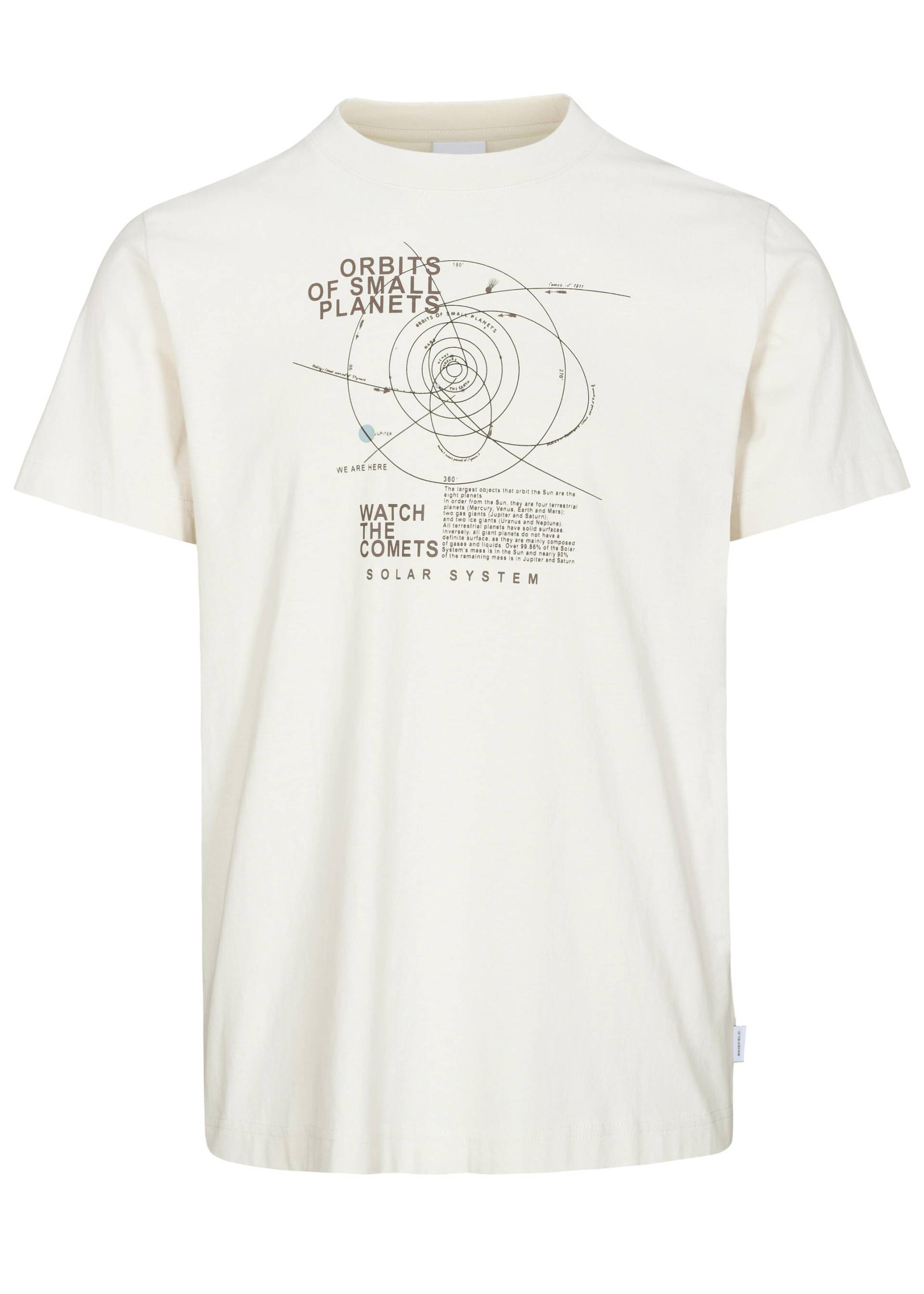 BASEFIELD - Rundhals T-Shirt 1/2 stone - Gr. - M von BASEFIELD