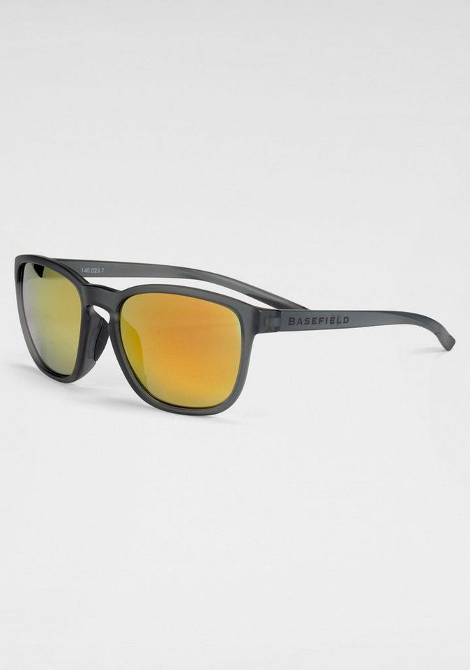 BASEFIELD Sonnenbrille Vollrand Sonnenbrille Kunststoff cristal-smoke von BASEFIELD