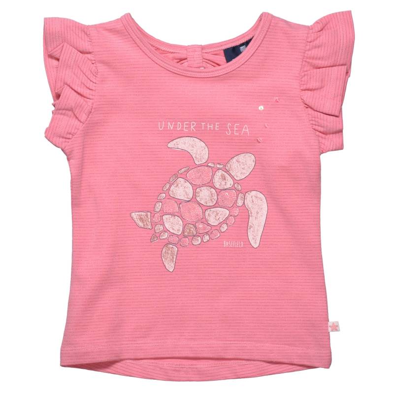 BASEFIELD - T-Shirt mit Schildkröte-Print flamingo str. von BASEFIELD