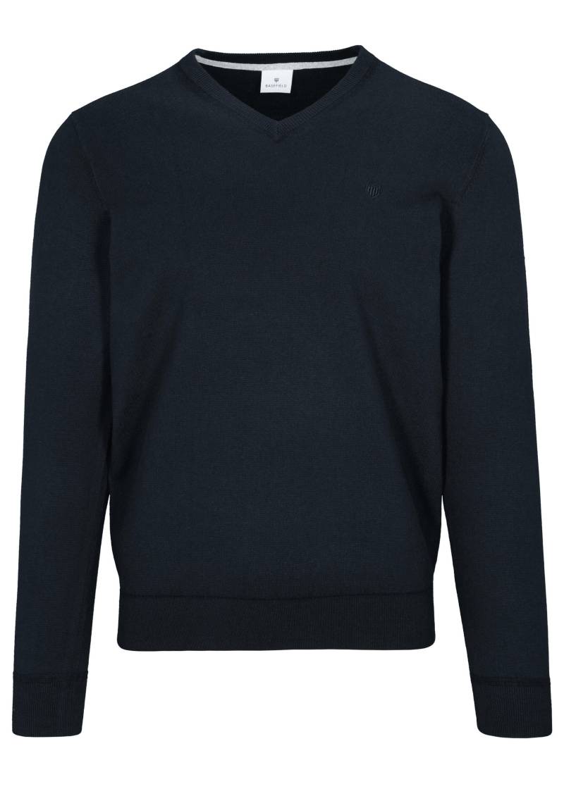 BASEFIELD - V Pullover night blue - Gr. - 3XL von BASEFIELD