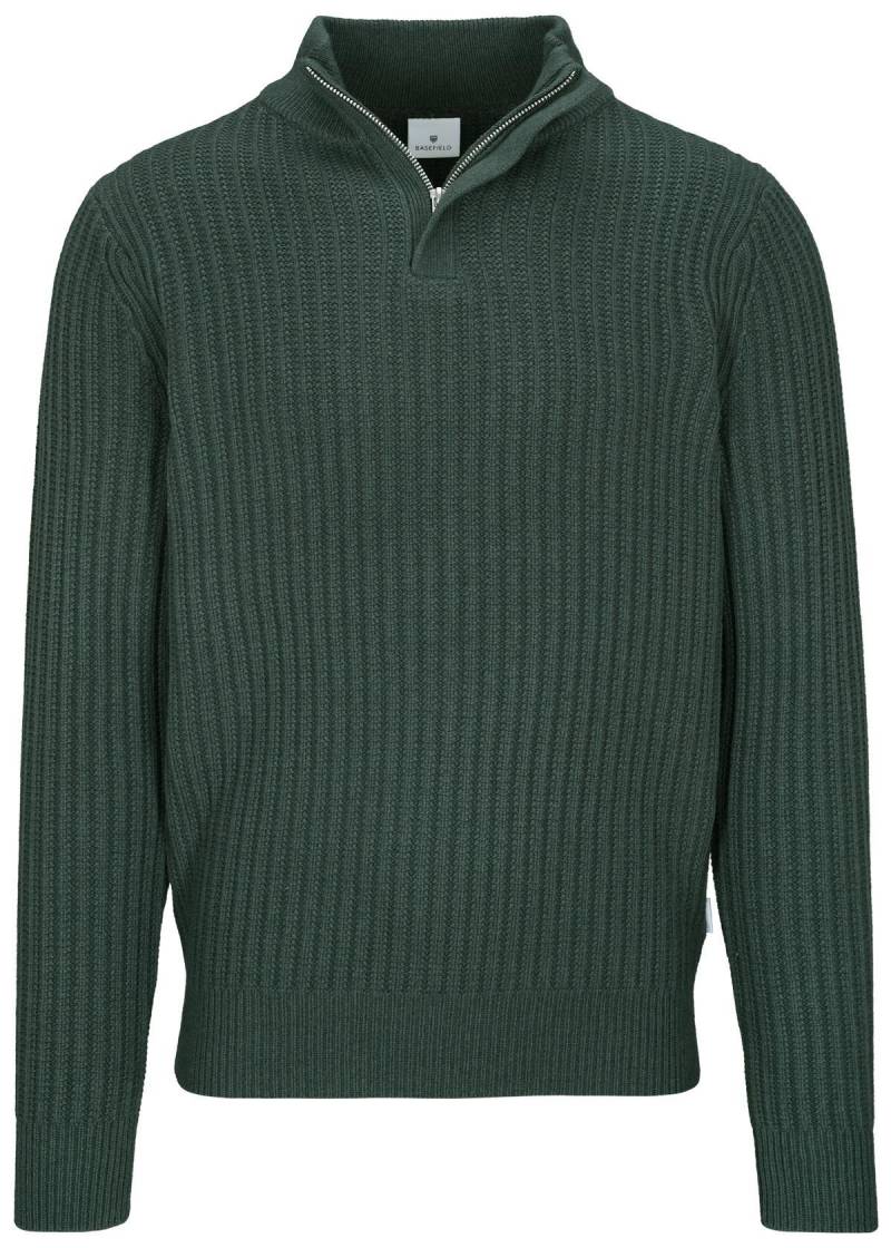 BASEFIELD - Zip Troyer Pullover - Gr. - XXL von BASEFIELD