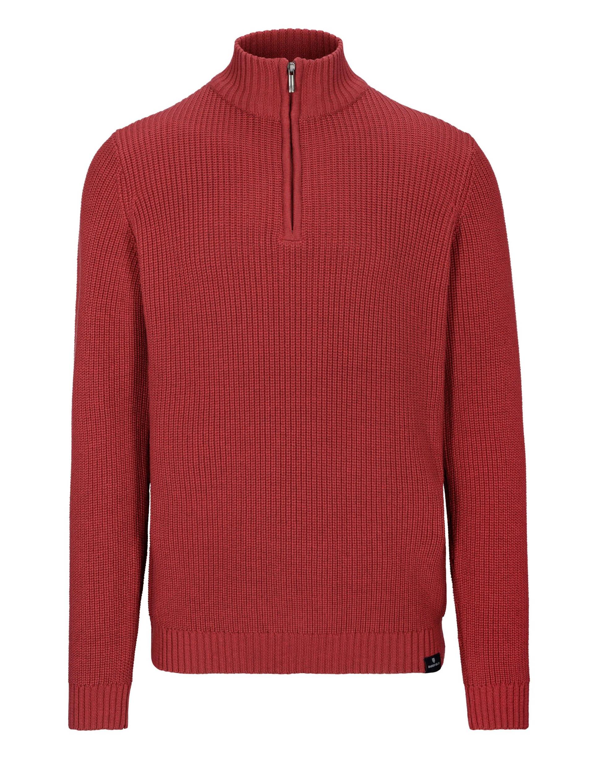 BASEFIELD - Zip Troyer Pullover - Gr. - XXL von BASEFIELD