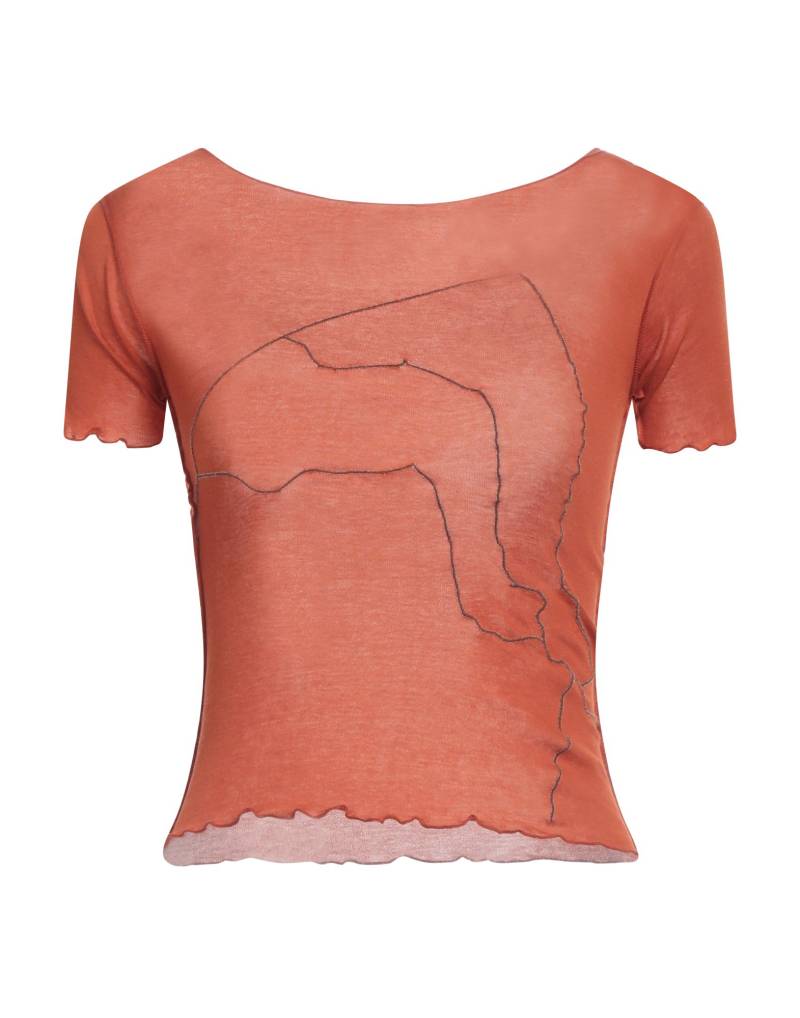 BASERANGE T-shirts Damen Rostrot von BASERANGE