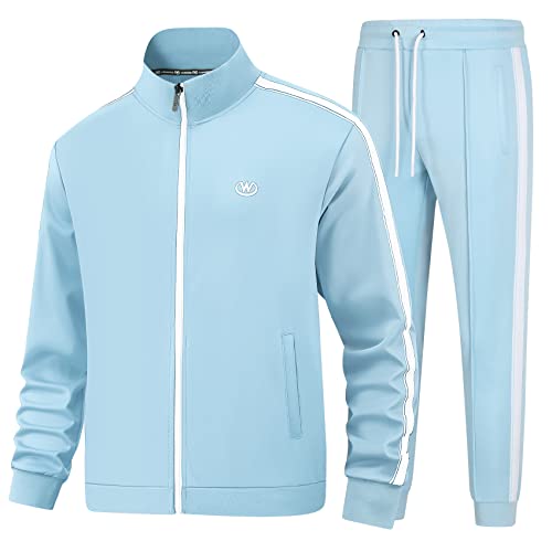 BASICDOT Trainingsanzug Herren Set Jogginganzug Herren Sportanzug Langarm Freizeitanzug Männer Tracksuit JW-3607-XXL BASICDOT Trainingsanzug Herren Set Jogginganzug Herren Sportanzug Langarm Freizeitanzug Männer Tracksuit JW-3607-XXL von BASICDOT