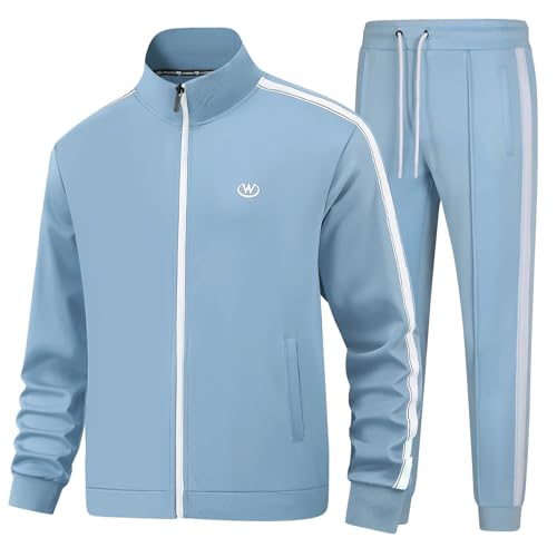 BASICDOT Trainingsanzug Herren Set Jogginganzug Herren Sportanzug Langarm Freizeitanzug Männer Tracksuit JW-3614-M BASICDOT Trainingsanzug Herren Set Jogginganzug Herren Sportanzug Langarm Freizeitanzug Männer Tracksuit JW-3614-M von BASICDOT