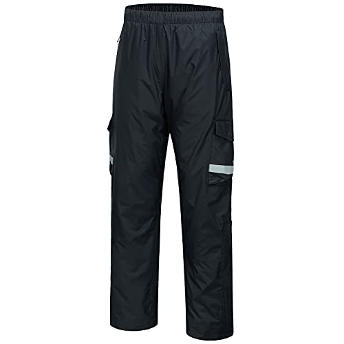 Bassdash Atmungsaktive wasserdichte Regenhose für Herren, leicht mit 1/2-Reißverschluss an den Beinen zum Angeln, Kajakfahren, Wandern Bassdash Atmungsaktive wasserdichte Regenhose für Herren, leicht mit 1/2-Reißverschluss an den Beinen zum Angeln, Kajakfahren, Wandern von Bassdash