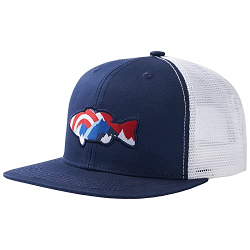 Bassdash Flache Trucker Cap Verstellbar Snapback Cap Baseballkappen Mesh Rückseite für Herren Damen Angeln Jagd Bassdash Flache Trucker Cap Verstellbar Snapback Cap Baseballkappen Mesh Rückseite für Herren Damen Angeln Jagd von Bassdash