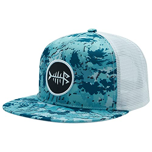 Bassdash Flache Trucker Cap Verstellbar Snapback Cap Baseballkappen Mesh Rückseite für Herren Damen Angeln Jagd Bassdash Flache Trucker Cap Verstellbar Snapback Cap Baseballkappen Mesh Rückseite für Herren Damen Angeln Jagd von Bassdash