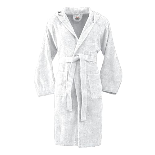 Bassetti Unisex Vivian Bademantel, Weiss 13, L von Bassetti