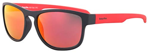 BASTA TRAVEL THE WORLD Sonnenbrille black red/polarized red von BASTA