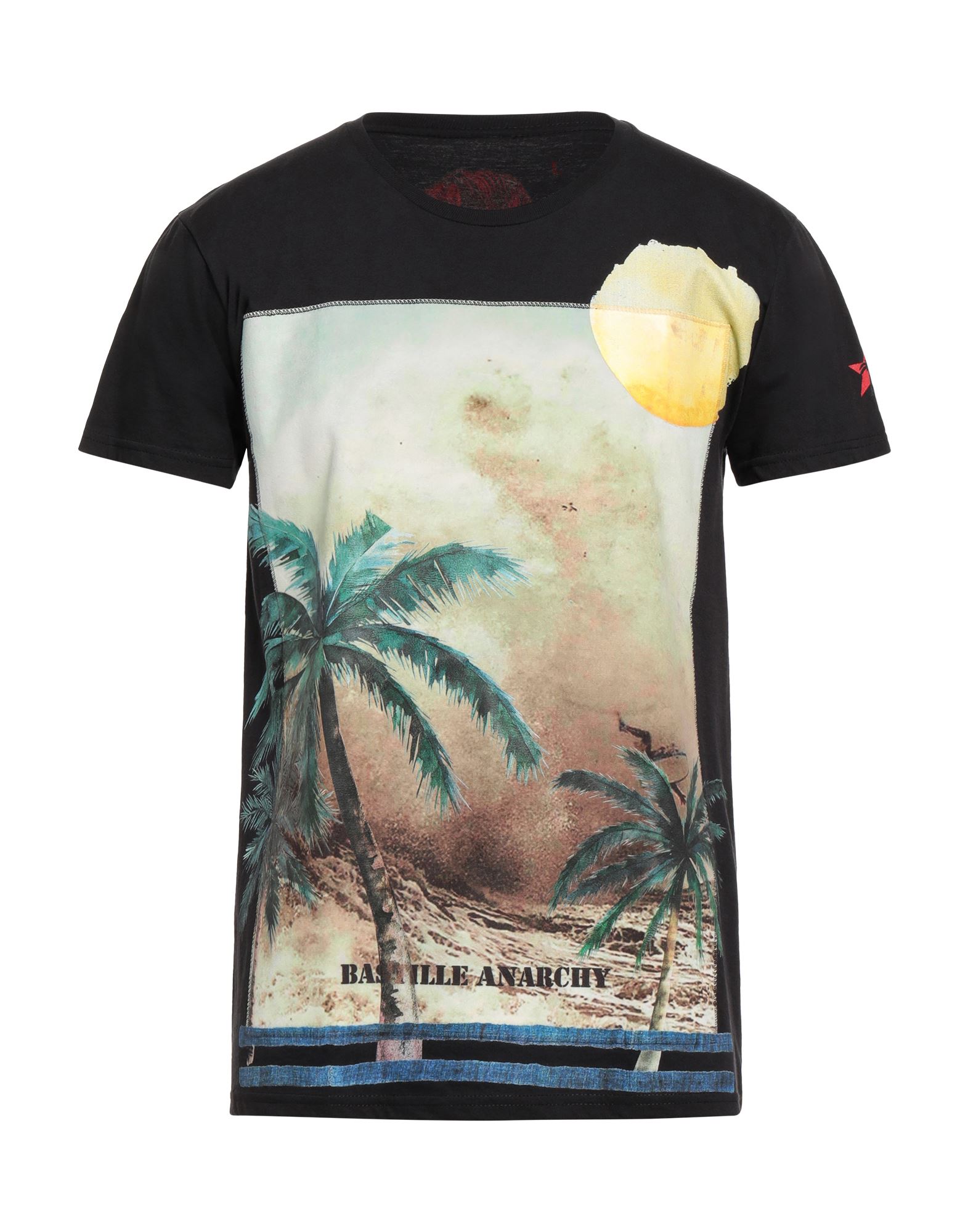 BASTILLE RIVE DROITE T-shirts Herren Schwarz von BASTILLE RIVE DROITE