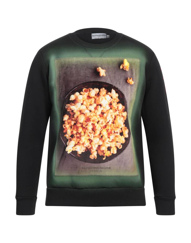 BASTILLE RIVE DROITE Sweatshirt Herren Schwarz von BASTILLE RIVE DROITE