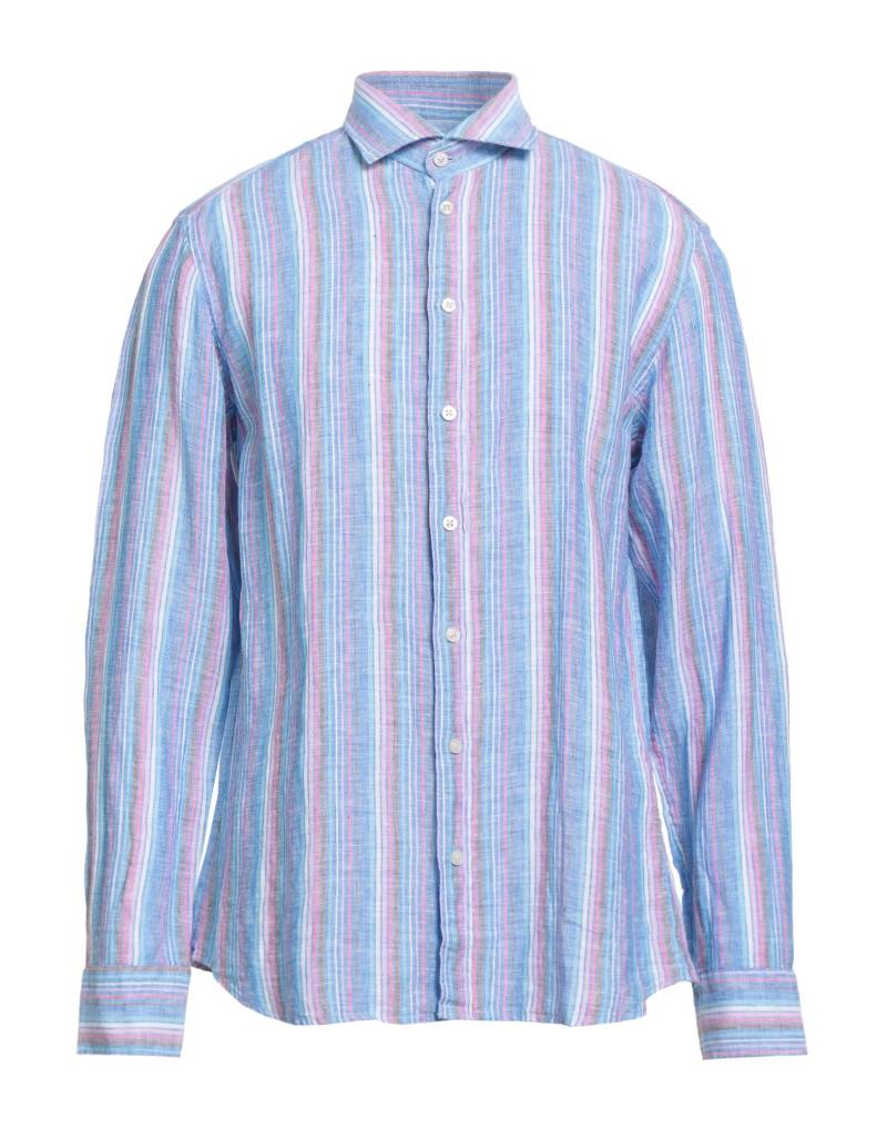 BASTONCINO Hemd Herren Azurblau von BASTONCINO