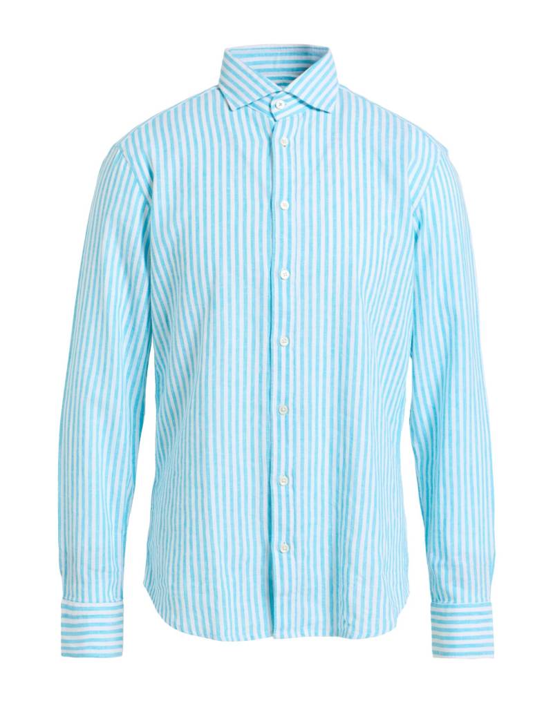 BASTONCINO Hemd Herren Azurblau von BASTONCINO