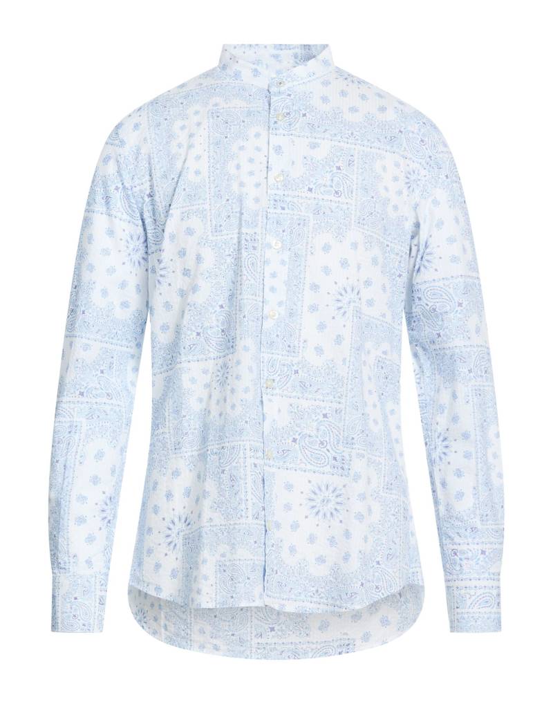 BASTONCINO Hemd Herren Azurblau von BASTONCINO