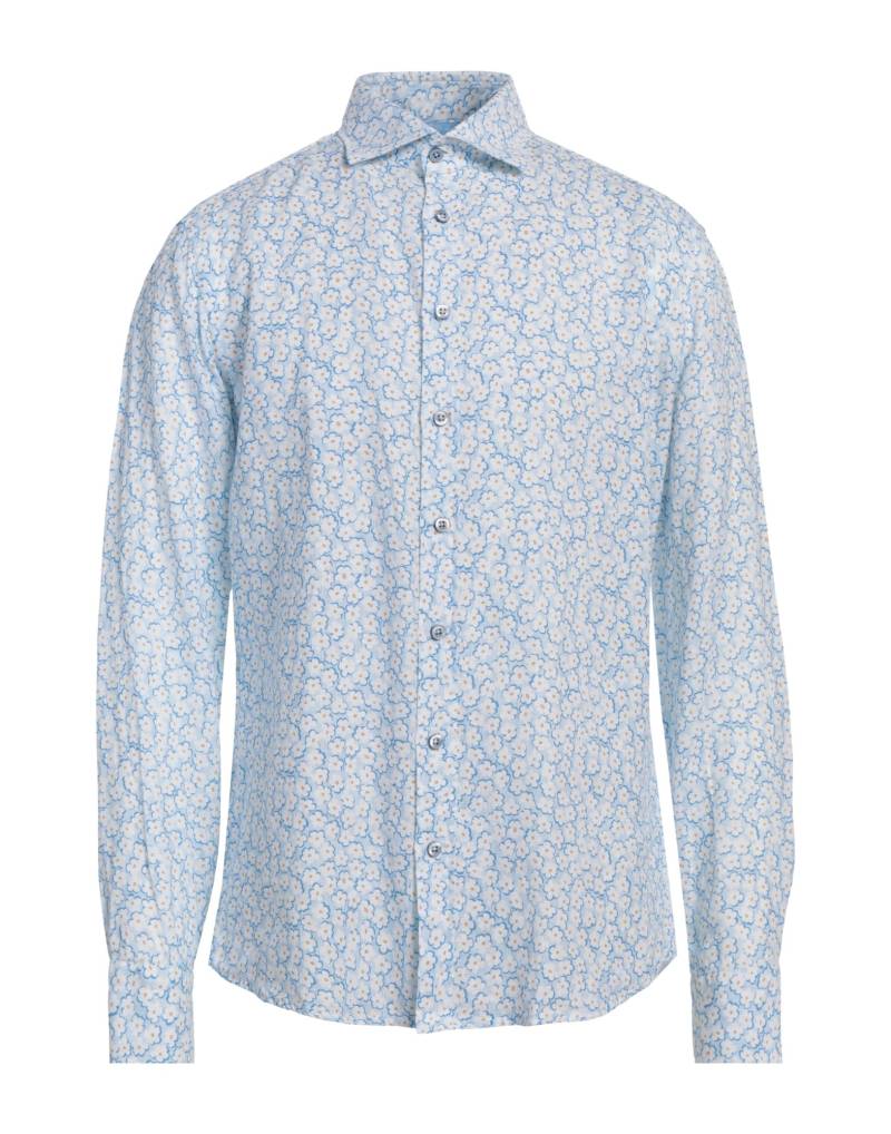 BASTONCINO Hemd Herren Azurblau von BASTONCINO