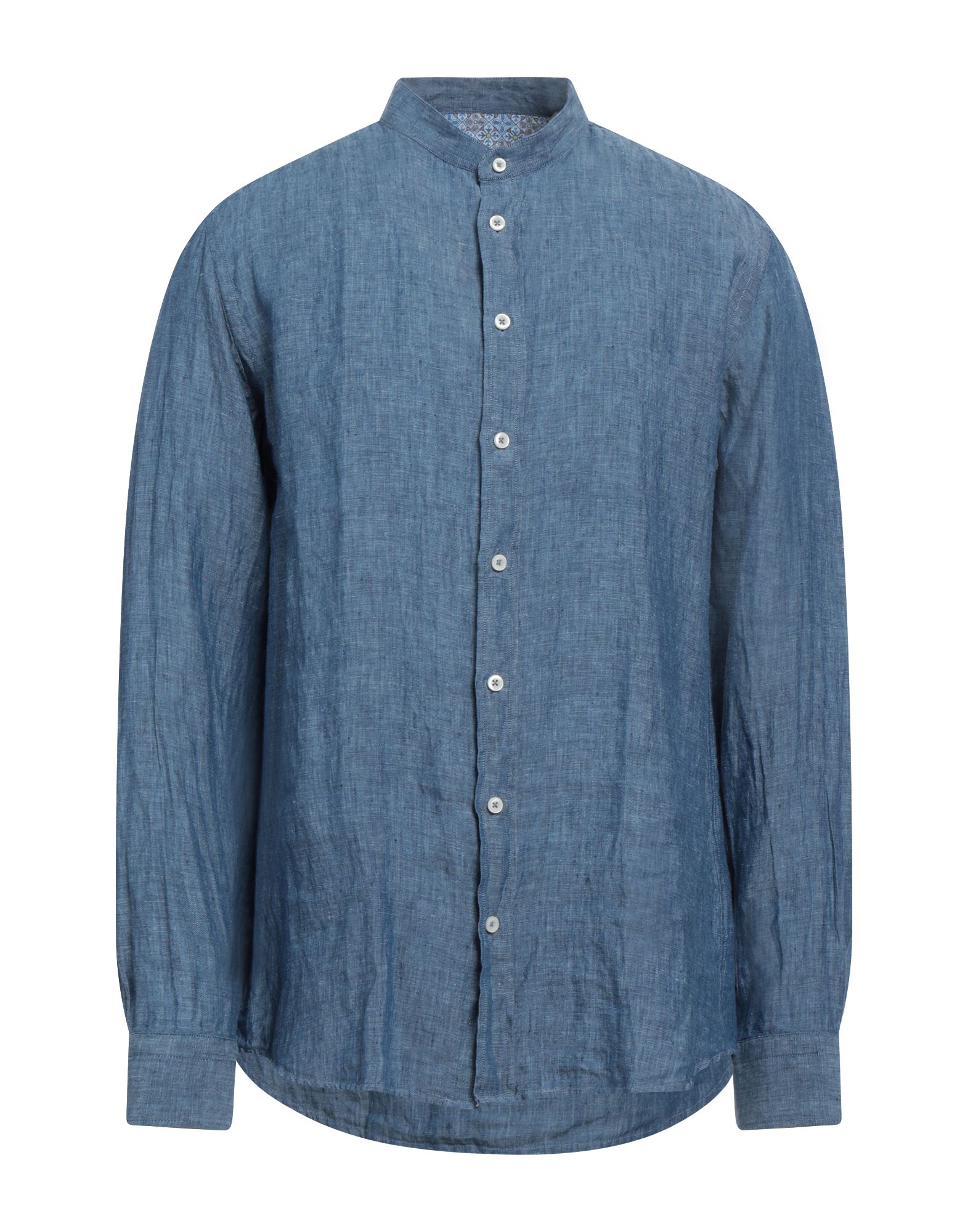 BASTONCINO Hemd Herren Blaugrau von BASTONCINO