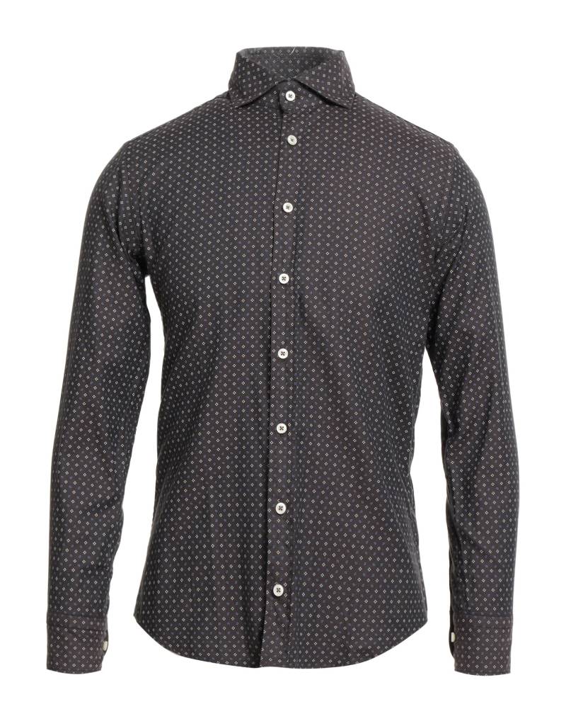 BASTONCINO Hemd Herren Dunkelbraun von BASTONCINO