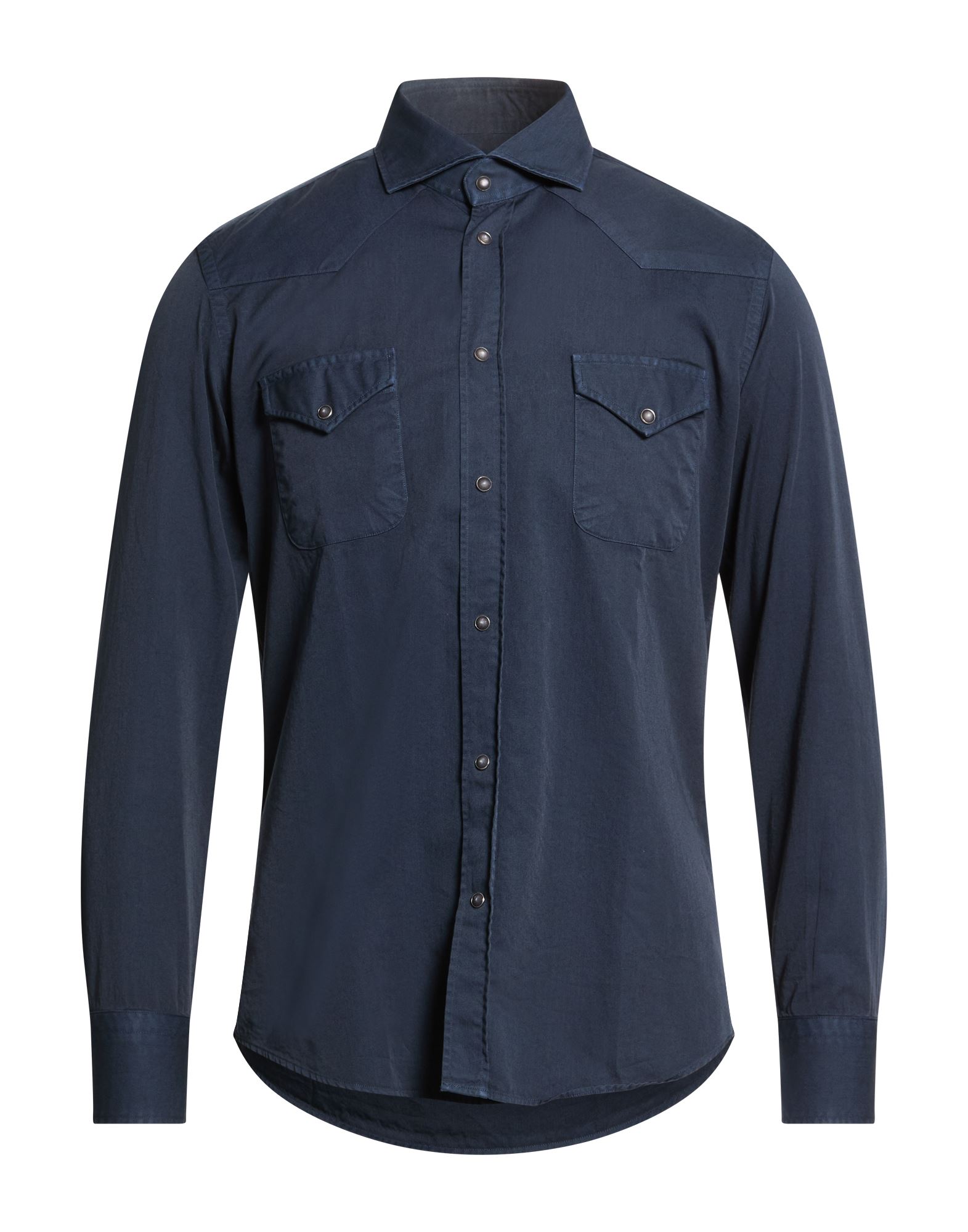 BASTONCINO Hemd Herren Marineblau von BASTONCINO