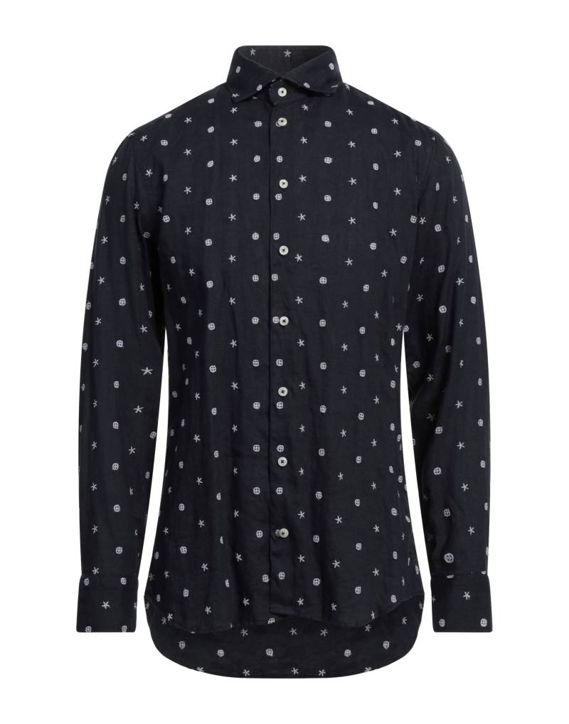 BASTONCINO Hemd Herren Marineblau von BASTONCINO