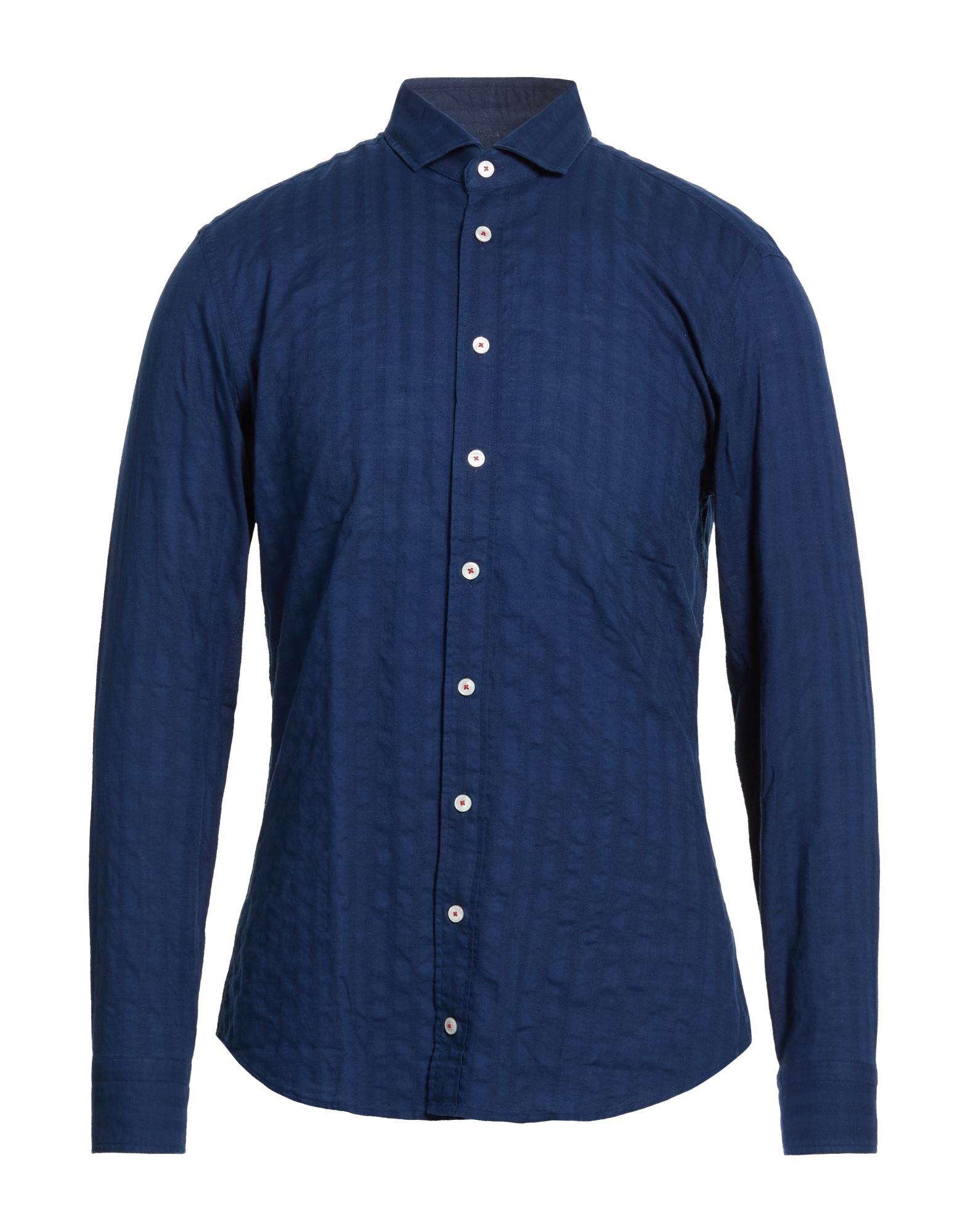 BASTONCINO Hemd Herren Marineblau von BASTONCINO