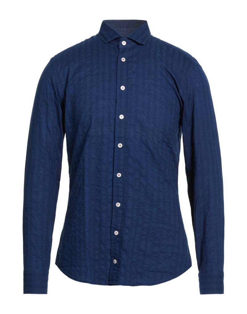 BASTONCINO Hemd Herren Marineblau von BASTONCINO
