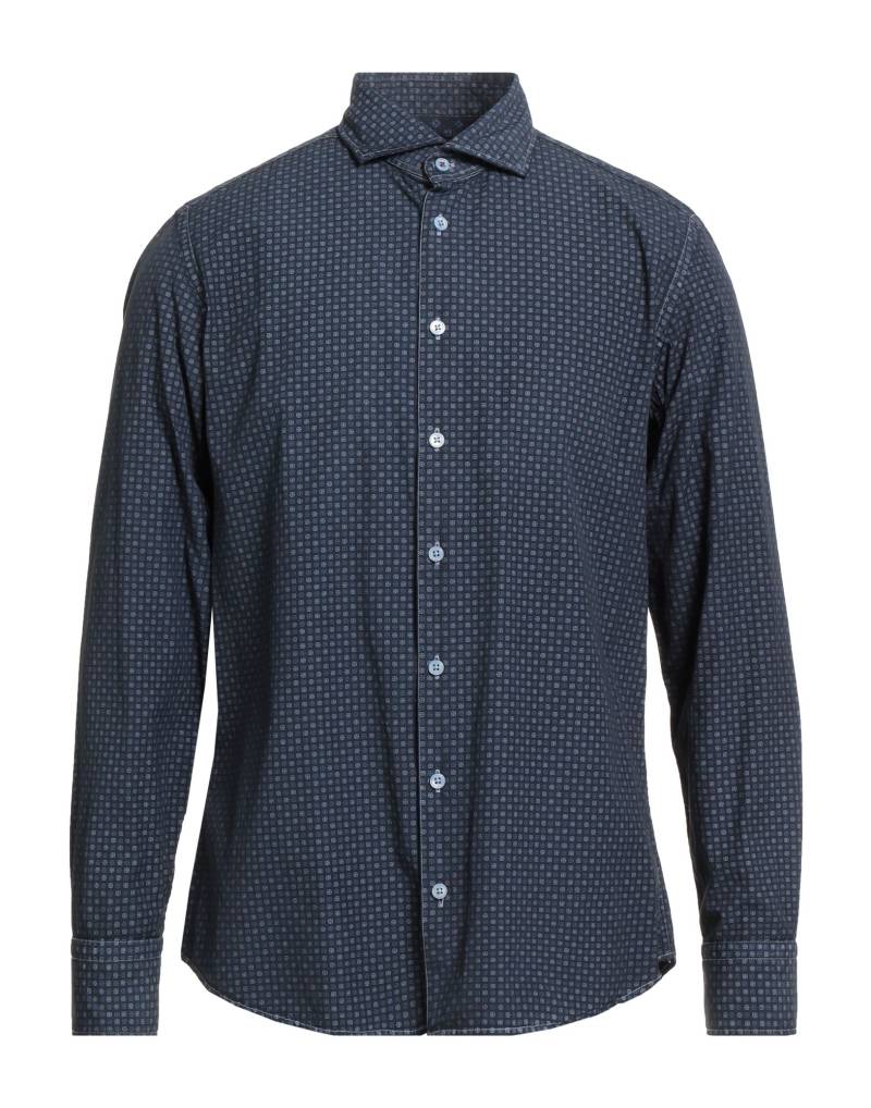 BASTONCINO Hemd Herren Marineblau von BASTONCINO