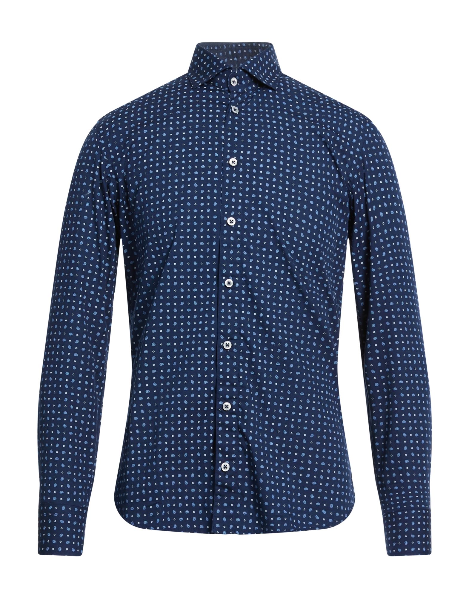 BASTONCINO Hemd Herren Nachtblau von BASTONCINO