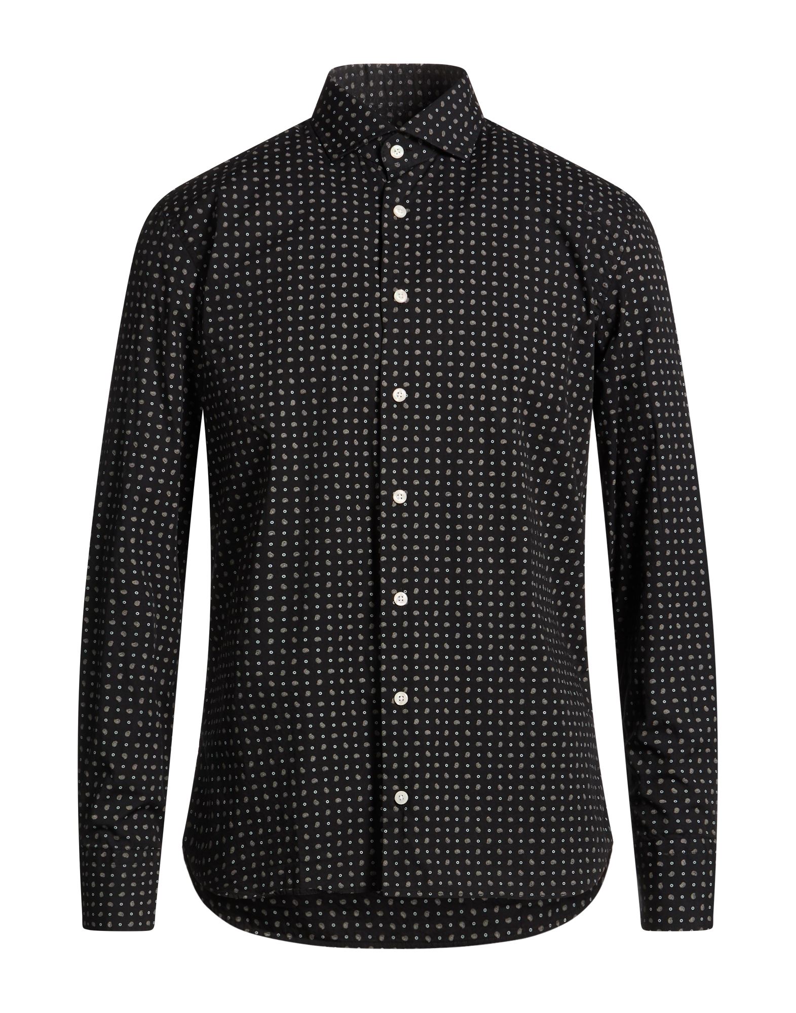 BASTONCINO Hemd Herren Schwarz von BASTONCINO