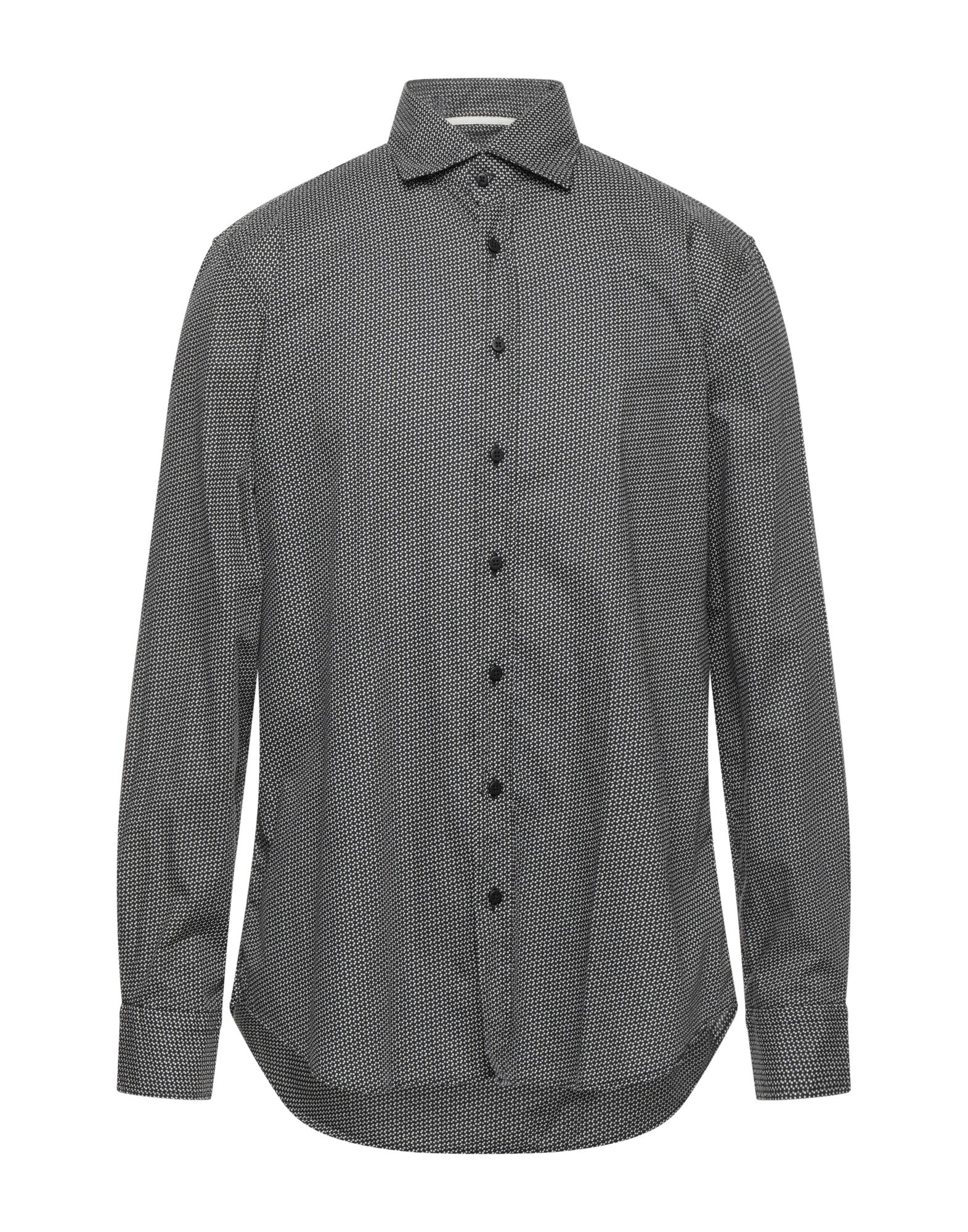 BASTONCINO Hemd Herren Schwarz von BASTONCINO