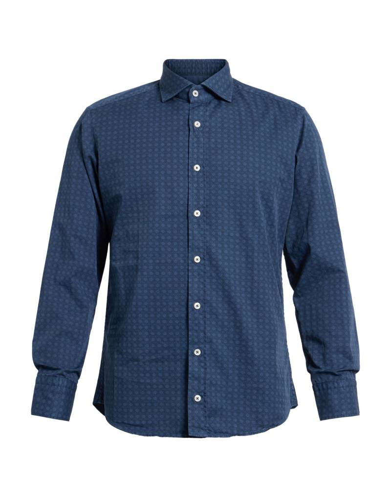 BASTONCINO Hemd Herren Taubenblau von BASTONCINO